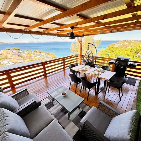 D-View Premium Mobile Home - Panoramic Seaview - 150 M From Beach, Free Parking ドラゲ エクステリア 写真