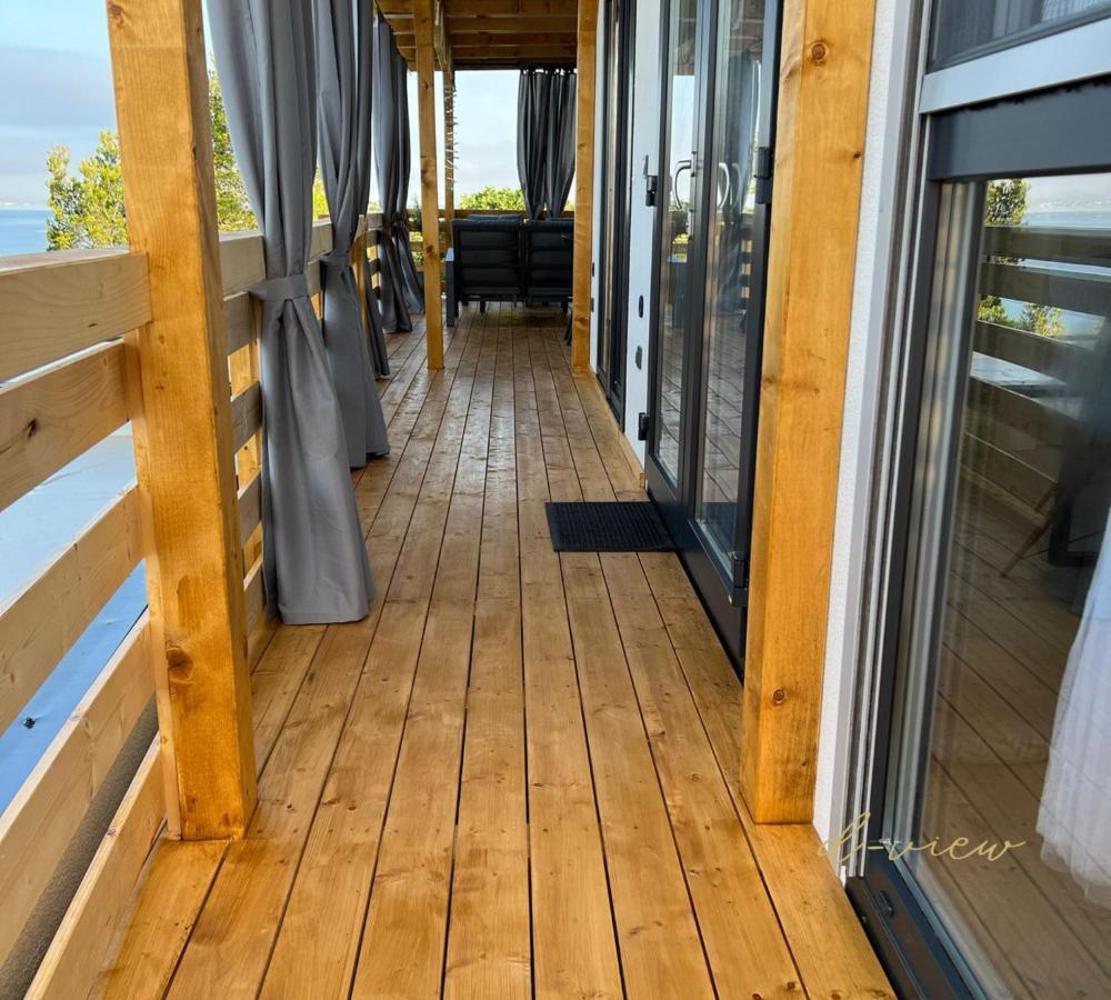 D-View Premium Mobile Home - Panoramic Seaview - 150 M From Beach, Free Parking ドラゲ エクステリア 写真