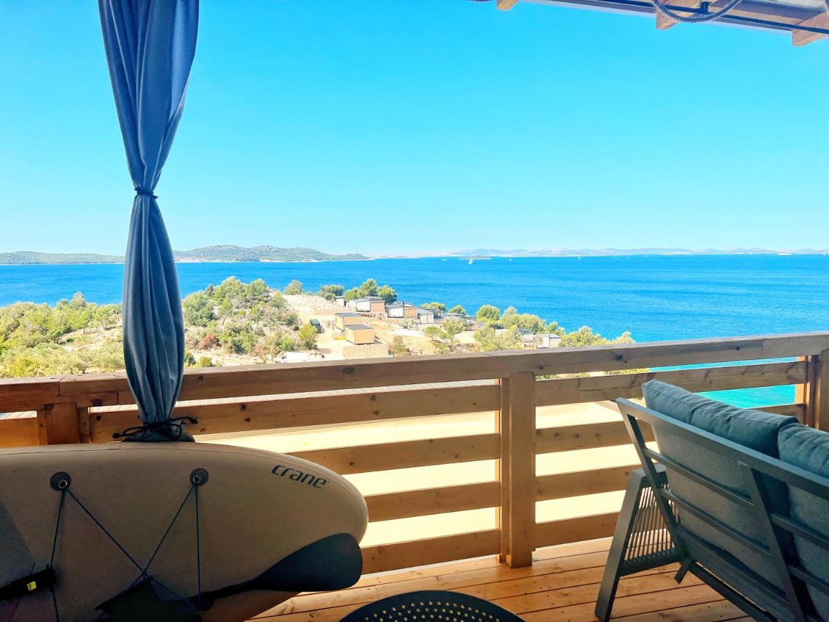 D-View Premium Mobile Home - Panoramic Seaview - 150 M From Beach, Free Parking ドラゲ エクステリア 写真