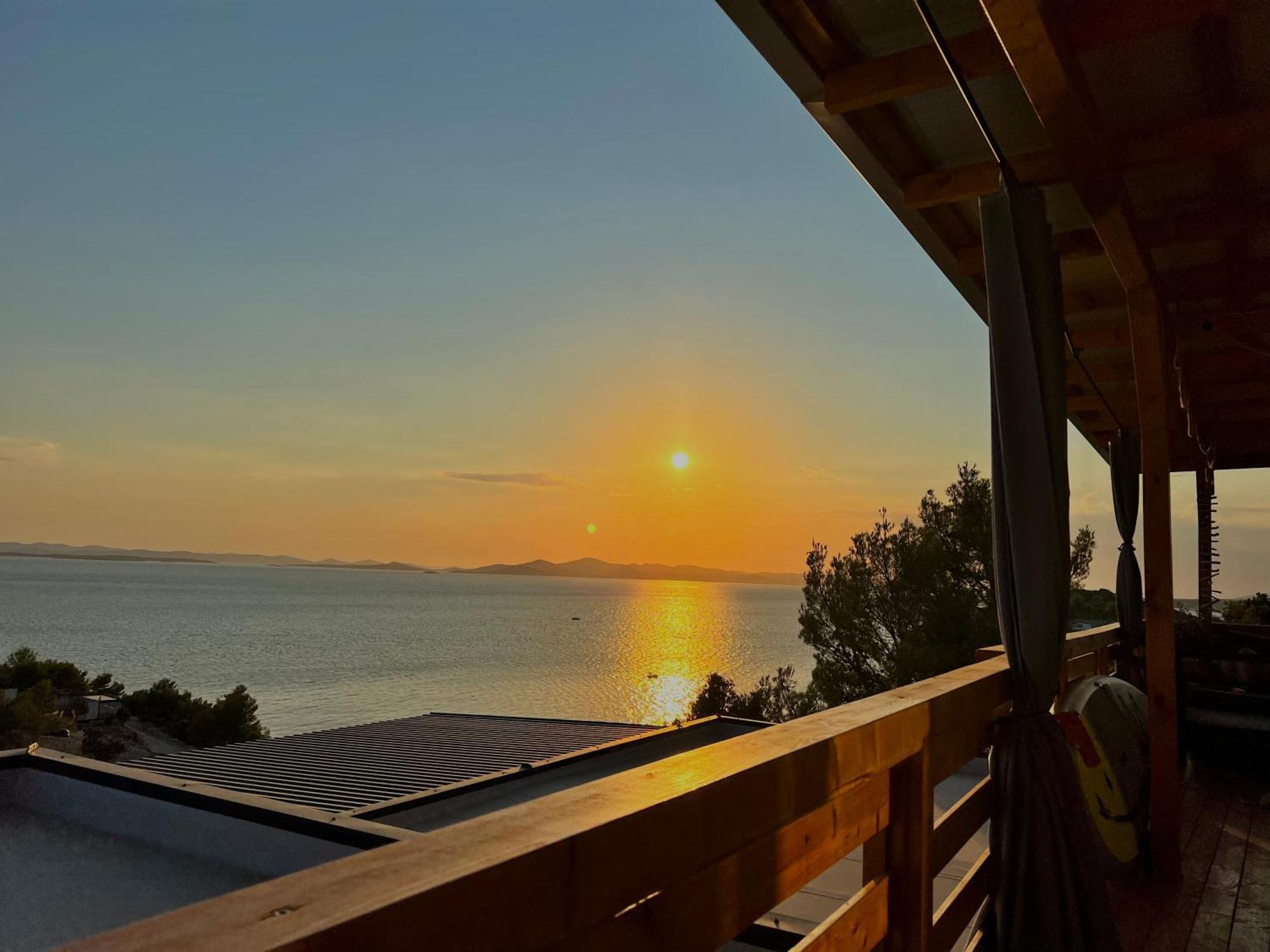 D-View Premium Mobile Home - Panoramic Seaview - 150 M From Beach, Free Parking ドラゲ エクステリア 写真